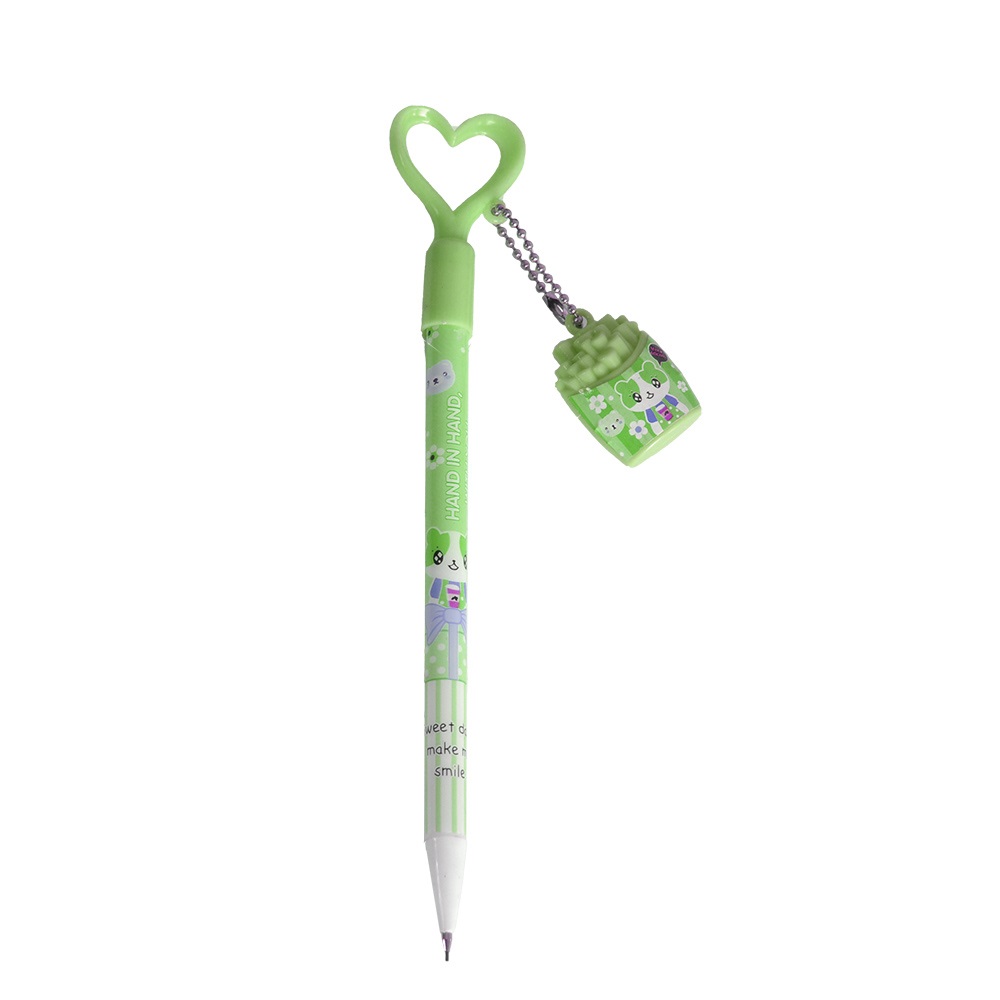 Slm Kalp Başlıklı Versatil Kalem 0.7 MP-2511 - Yeşil